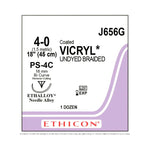 Ethicon Precision Point Vicryl Synthetic Absorbable Suture J656G - 12.0 Each