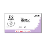 Ethicon Tapercut Vicryl Absorbable Sutures J917H - 36.0 Each - MDL-ETHJ917H