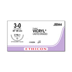 ETHICON Ethiguard Vicryl Absorbable Suture JB944 36 Each - MDL-ETHJB944