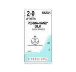 Ethicon Ethicon Perma-Hand Silk Suture K533H - 36.0 Each