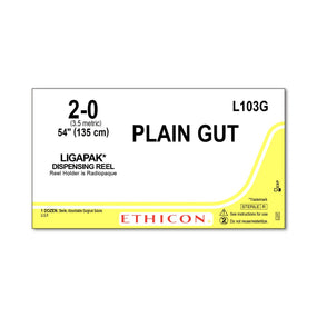 ETHICON LIGAPAK Ligating Reel Plain Suture L103G 12 Each - MDL-ETHL103G