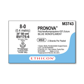 Pronova Nonabsorbable Sutures - M3743 - 12 Each - MDL-ETHM3743