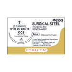 Ethicon Sternum Stainless-Steel Nonabsorbable Sutures M655G - 12.0 Each - MDL-ETHM655G