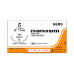 Taper-Cut Ethibond Excel Nonabsorbable Sutures - MB46G - 12 Each - MDL-ETHMB46G