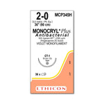 Ethicon Monocryl Plus Sutures MCP345H - 36.0 Each