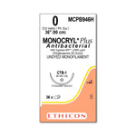 Ethiguard Monocryl Plus Antibacterial Sutures - MCPB946H - 36 Each - MDL-ETHMCPB946H