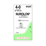Ethicon Nurolon Nonabsorbable Sutures N124T - 24.0 Each - MDL-ETHN124T