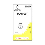 Ethicon Taper Point Plain Gut Absorbable Sutures N864H - 36.0 Each