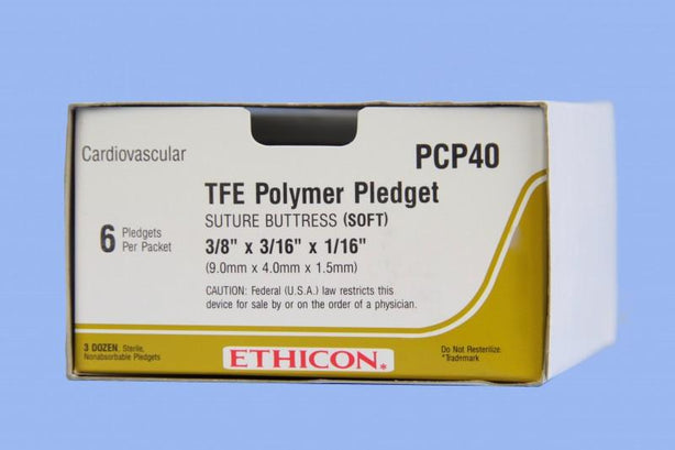 TFE Polymer Pledgets - PCP40 - 36 Pack - MDL-ETHPCP40BX2