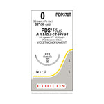 Ethicon Taper Point PDS Plus Antibacterial Absorbable Sutures PDP370T - 24.0 Each - MDL-ETHPDP370T