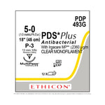 ETHICON Precision Point PDS Plus Antibac Absorbable Sutures PDP493G 12 Each-MDL-ETHPDP493G