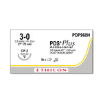 ETHICON Reverse Cutting PDS Plus Antibacterial Sutures PDP968H 36 Each-MDL-ETHPDP968H