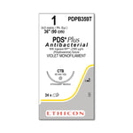 Ethicon ETHIGUARD PDS Plus Antibacterial Sutures PDPB359T - 24.0 Each - MDL-ETHPDPB359T
