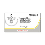 ETHICON Blunt Point PDS Plus Antibacterial Sutures PDPB991G 12 Each - MDL-ETHPDPB991G