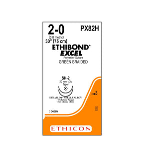 ETHICON Taper Point Ethibond Excel Suture PX82H 36 Each-MDL-ETHPX82H