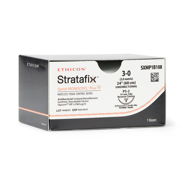 Ethicon Stratafix Spiral Monocryl Plus Sutures SXMP1B108 - 12.0 Each