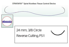 Ethicon Stratafix Spiral Monocryl Plus Sutures SXMP1B114 - 12.0 Each
