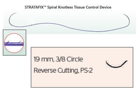 Ethicon Stratafix Spiral Monocryl Plus Sutures SXMP1B119 - 12.0 Each