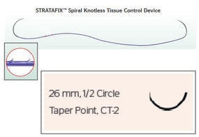 Ethicon Stratafix Spiral Monocryl Plus Sutures SXMP1B415 - 12.0 Each - MDL-ETHSXMP1B415