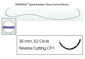 Ethicon Stratafix Spiral Monocryl Plus Sutures SXMP1B419 - 12.0 Each - MDL-ETHSXMP1B419