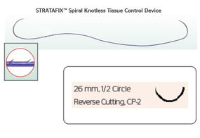 Ethicon Stratafix Spiral Monocryl Plus Sutures SXMP1B420 - 12.0 Each