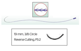 ETHICON Stratafix Spiral PDS Plus Sutures SXPP1B105 12 Each-MDL-ETHSXPP1B105