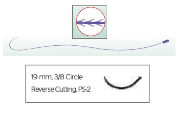 ETHICON Stratafix Spiral PDS Plus Sutures SXPP1B105 12 Each-MDL-ETHSXPP1B105