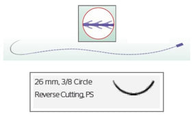 ETHICON Stratafix Spiral PDS Plus Sutures SXPP1B108 12 Each-MDL-ETHSXPP1B108