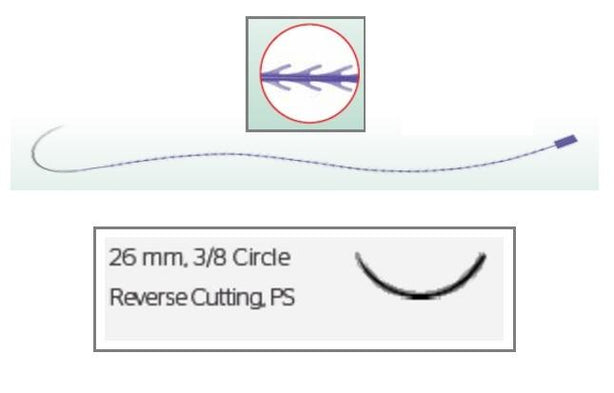 ETHICON Stratafix Spiral PDS Plus Sutures SXPP1B108 12 Each-MDL-ETHSXPP1B108
