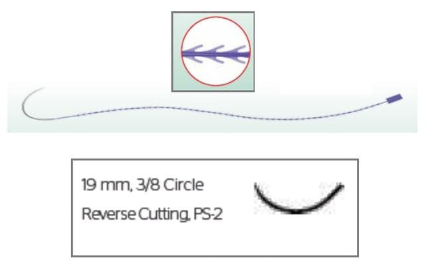 ETHICON Stratafix Spiral PDS Plus Sutures SXPP1B112 12 Each-MDL-ETHSXPP1B112