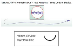 ETHICON Stratafix Spiral PDS Plus Sutures SXPP1B405 12 Each-MDL-ETHSXPP1B405