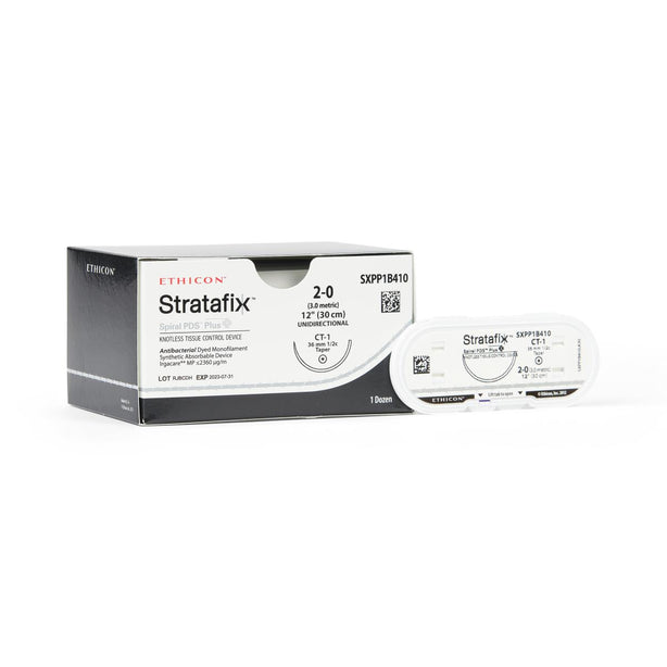 ETHICON Stratafix Spiral PDS Plus Sutures SXPP1B410 12 Each-MDL-ETHSXPP1B410