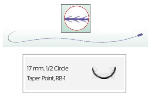 ETHICON Stratafix Spiral PDS Plus Sutures SXPP1B427 12 Each-MDL-ETHSXPP1B427
