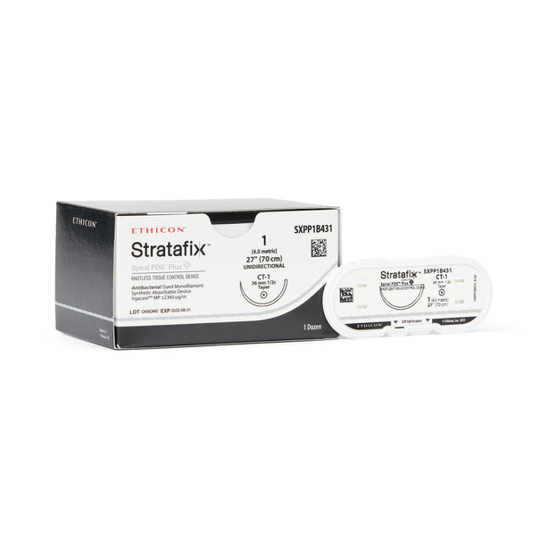 ETHICON Stratafix Spiral PDS Plus Sutures SXPP1B431 12 Each-MDL-ETHSXPP1B431