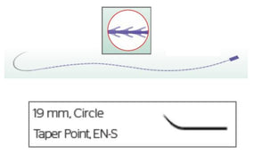 ETHICON Stratafix Spiral PDS Plus Sutures SXPP1B452 12 Each-MDL-ETHSXPP1B452