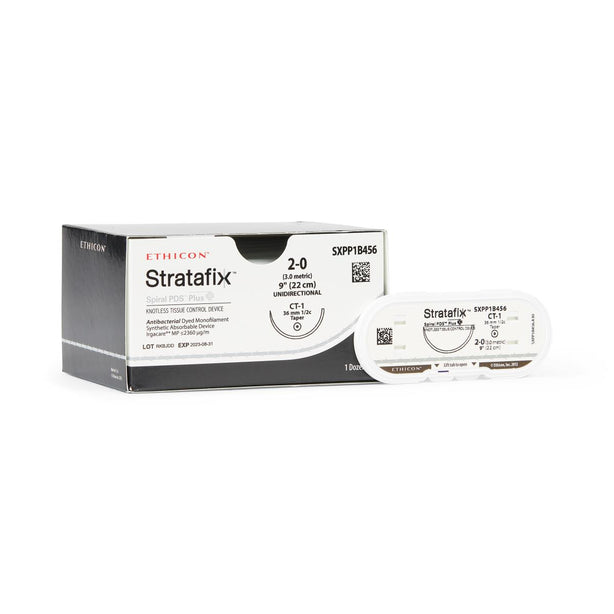 ETHICON Stratafix Spiral PDS Plus Sutures SXPP1B456 12 Each-MDL-ETHSXPP1B456