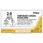 Ethicon Temporary Pacing Wire Stainless Steel Nonabsorbable Sutures TPW42 - 12.0 Each
