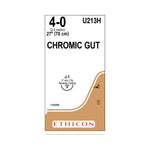 Ethicon Reverse-Cutting Chromic Gut Absorbable Sutures U213H - 36.0 Each