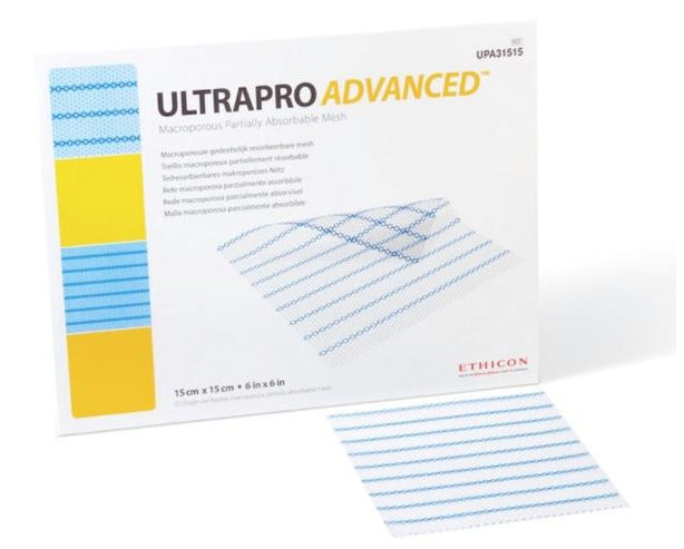 Ethicon Ultrapro Advance Absorbable Macroporous Mesh UPA31015 - 3.0 Each - MDL-ETHUPA31015