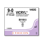 Ethicon Taper Point Vicryl Synthetic Absorbable Sutures V402G - 12.0 Each - MDL-ETHV402G