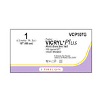 ETHICON Sutupak Precut Vicryl Plus Absorbable Sutures VCP107G 12 Each-MDL-ETHVCP107G