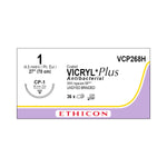 ETHICON Coated Vicryl Plus Antibacterial Sutures VCP268H 36 Each - MDL-ETHVCP268H