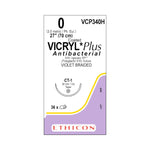 Ethicon Taper Point Vicryl + Antibacterial Suture VCP340H - 36.0 Each - MDL-ETHVCP340H