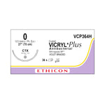 Ethicon Taper Point Vicryl + Antibacterial Suture VCP364H - 36.0 Each - MDL-ETHVCP364H