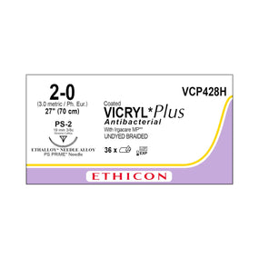 ETHICON Precision Point VICRYL Plus VCP428H 36 Each-MDL-ETHVCP428H