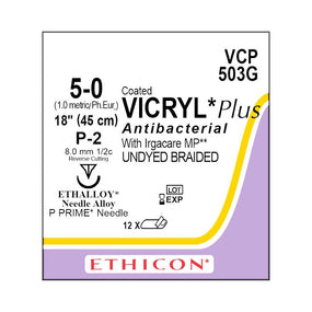 ETHICON Precision Point VICRYL Plus VCP503G 12 Each-MDL-ETHVCP503G