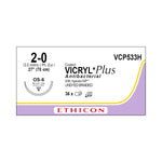ETHICON Coated Vicryl Plus Antibacterial Sutures VCP533H 36 Each - MDL-ETHVCP533H