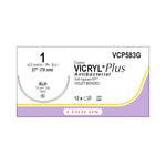 Ethicon Taper Point Vicryl + Antibacterial Suture VCP583G - 12.0 Each - MDL-ETHVCP583G