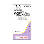 Ethicon Standard / Short Vicryl Plus Absorbable Sutures VCP607H - 36.0 Each - MDL-ETHVCP607H