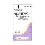 Ethicon Standard / Short Vicryl Plus Absorbable Sutures VCP617H - 36.0 Each - MDL-ETHVCP617H